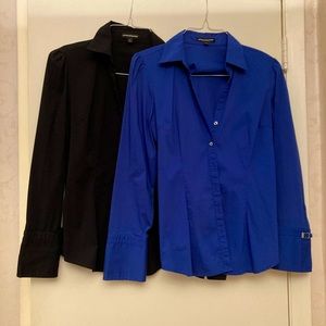 2x Express Design Studio Button-downs. Like new. L